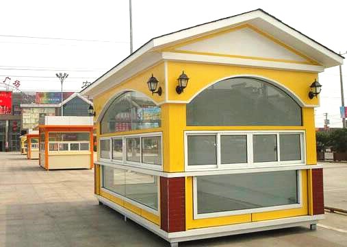 彩鋼夾芯板售貨亭