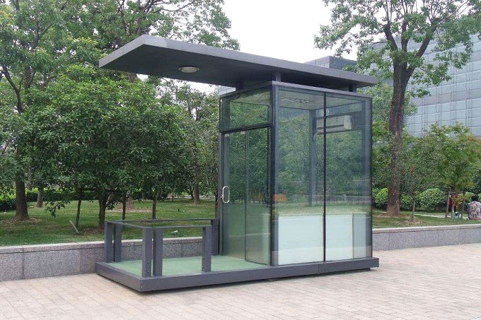 崗亭設計應該結合附近建筑物進行設計 崗亭設計應該結合附近建筑物進行設計