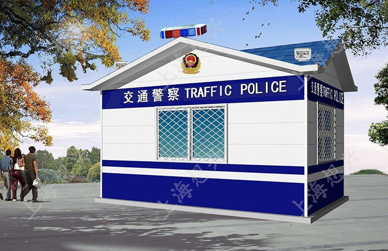 別致的治安崗?fù)ぷ屇冗^整個(gè)酷暑