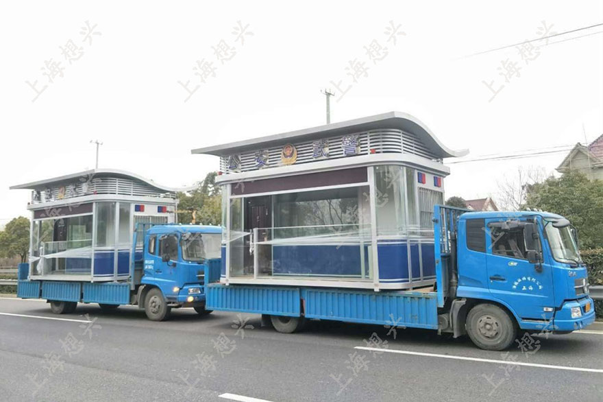 上海治安崗亭的設計風格因勢利導 上海治安崗亭的設計風格因勢利導