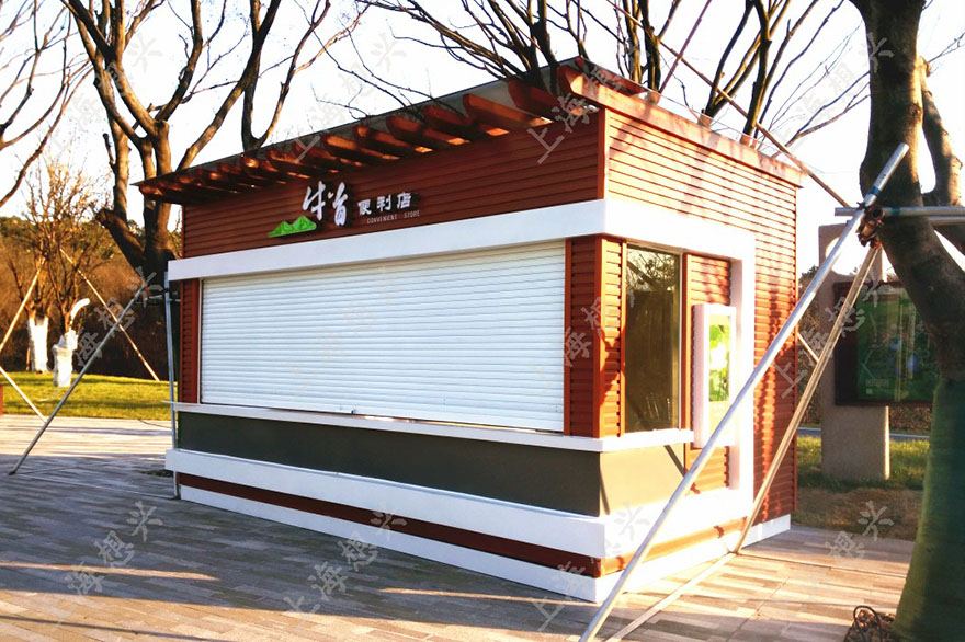 防腐木售貨亭落戶南京牛首山風景名勝區(qū) 防腐木售貨亭落戶南京牛首山風景名勝區(qū)