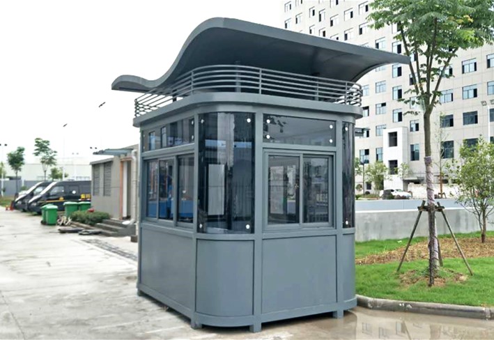 景區(qū)門(mén)口保安崗?fù)ぷ詈貌捎娩摻Y(jié)構(gòu)制作