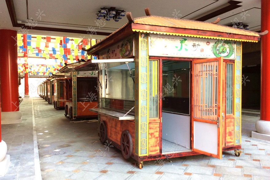 售貨亭熟食車和其它售貨亭的區(qū)別 售貨亭熟食車和其它售貨亭的區(qū)別