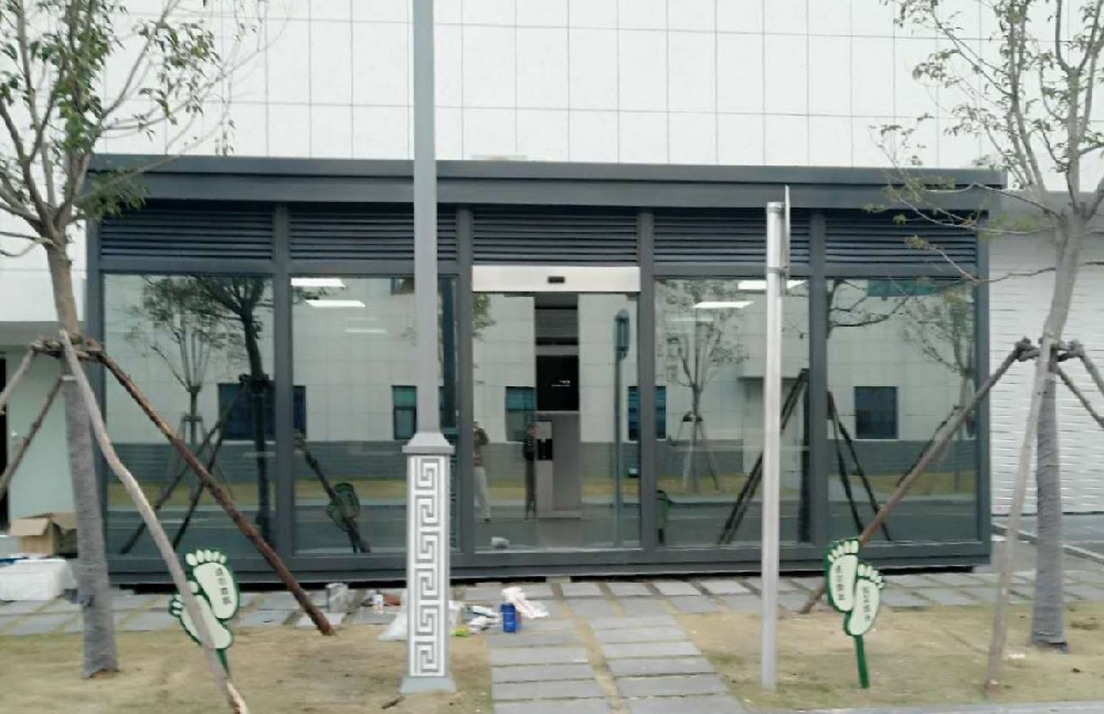 寧波慈溪市吉利汽車研究院吸煙亭