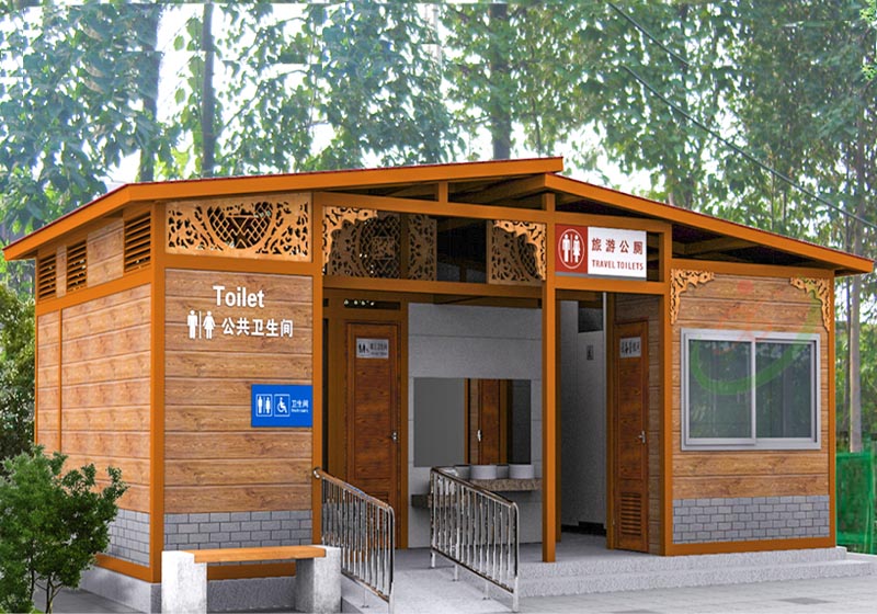 5A景區(qū)牛首山移動廁所定制案例