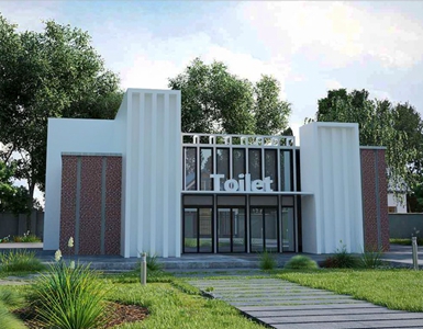 城市現(xiàn)代型移動廁所