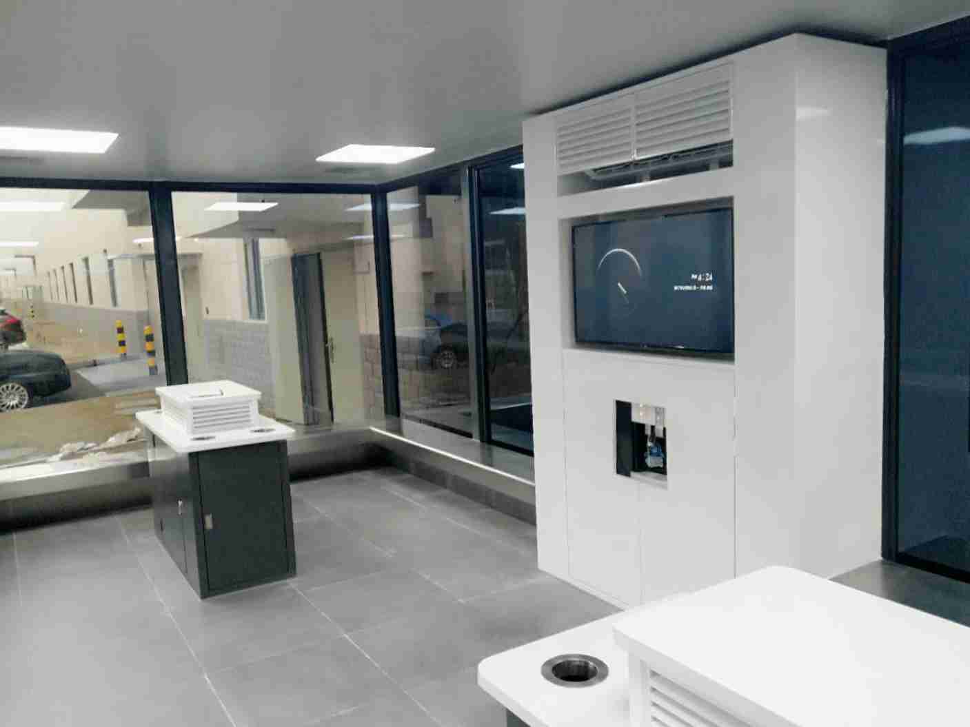 吸煙亭內(nèi)部設(shè)備 吸煙亭內(nèi)部設(shè)備