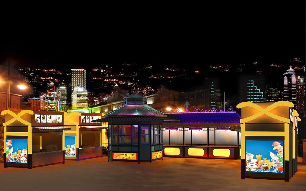 美觀的售貨亭，往往能夠帶來更多的商機(jī)！