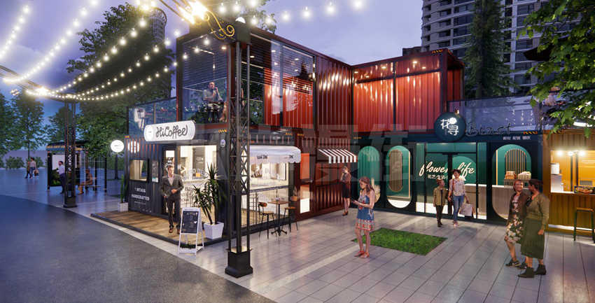 集裝箱售貨亭 集裝箱售貨亭