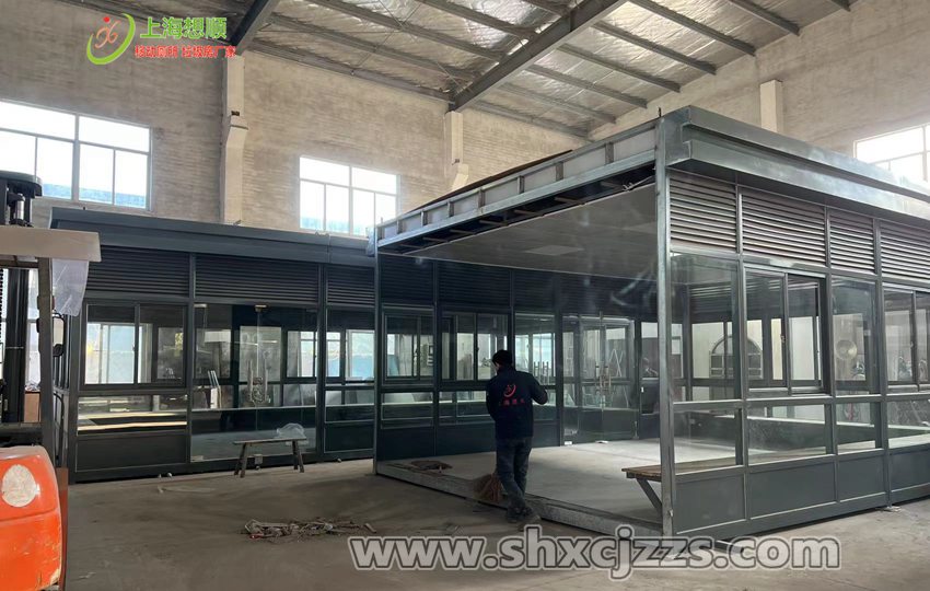 福建拼裝式大型吸煙亭